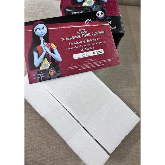 Nightmare Before Christmas Sally Resin Bust Diamond Select Toys #193/3000 RARE - Picture 7 of 7